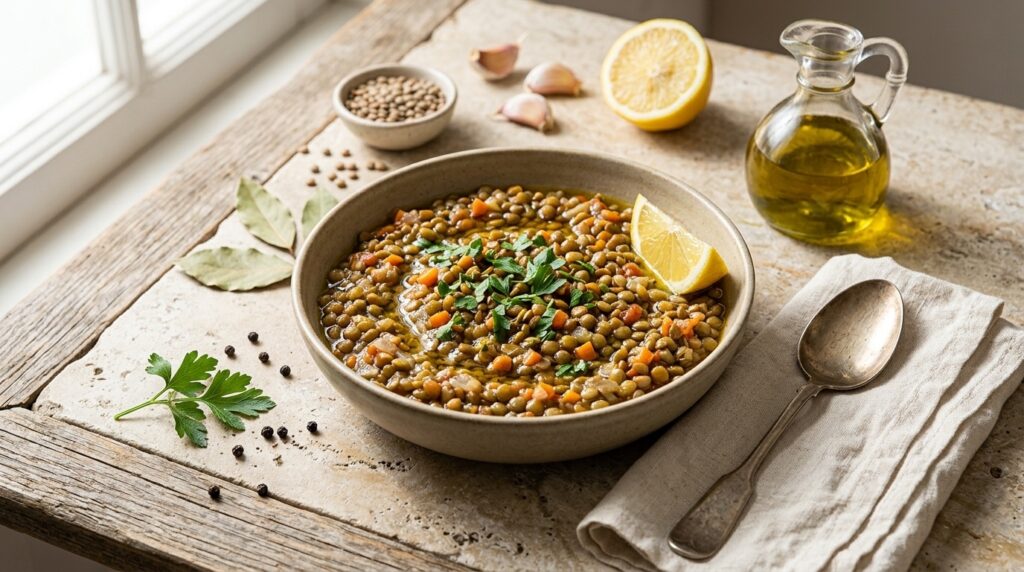 Zeytinyağlı Mercimek Kaç Kalori? Porsiyon ve Hesaplama