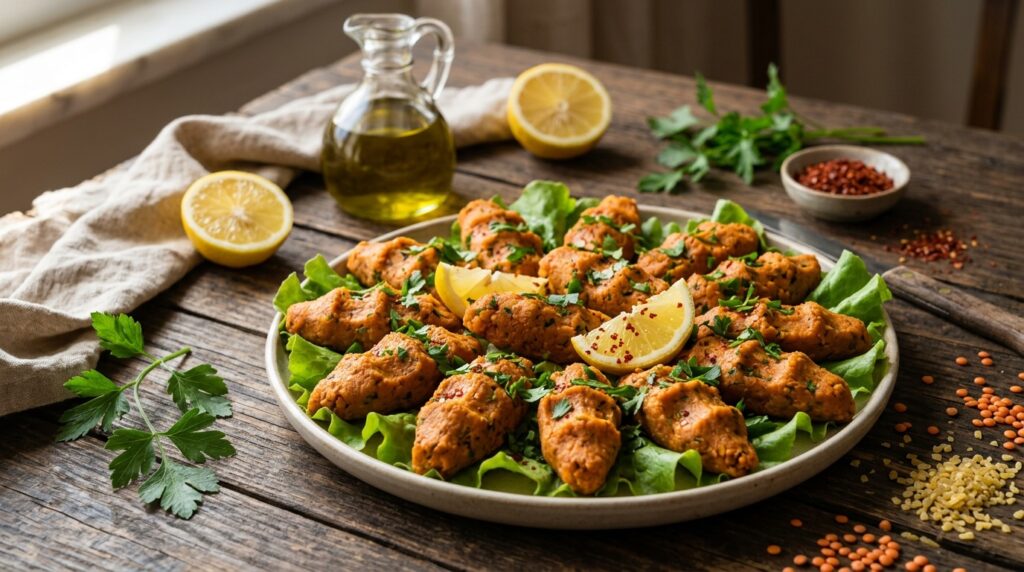 Zeytinyağlı Mercimek Köftesi Kaç Dakikada Pişer?