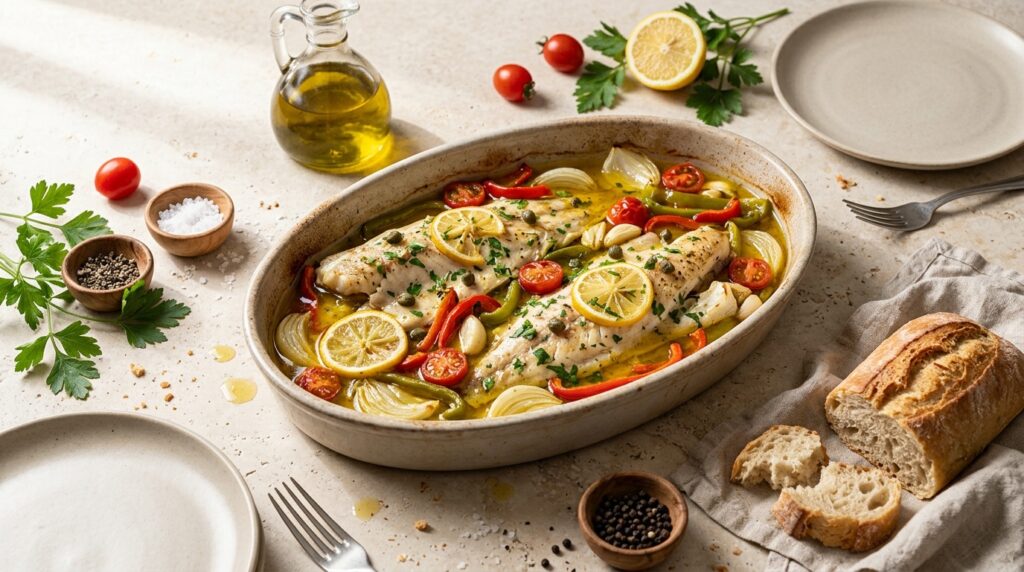 Zeytinyağlı Mezgit Fırın Kaç Kalori? Tarif ve Hesaplama
