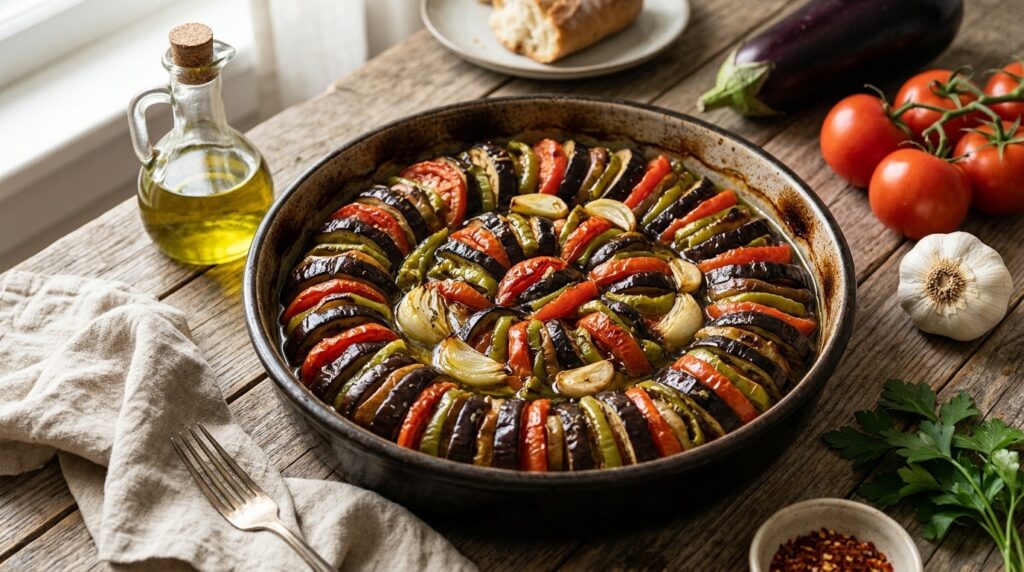 Zeytinyağlı Patlıcan Kebabı Kaç Dakikada Pişer?