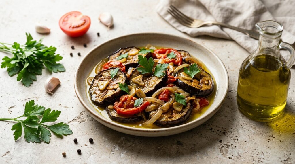 Zeytinyağlı Patlıcan Musakka Kaç Kalori? Tarif ve Hesaplama
