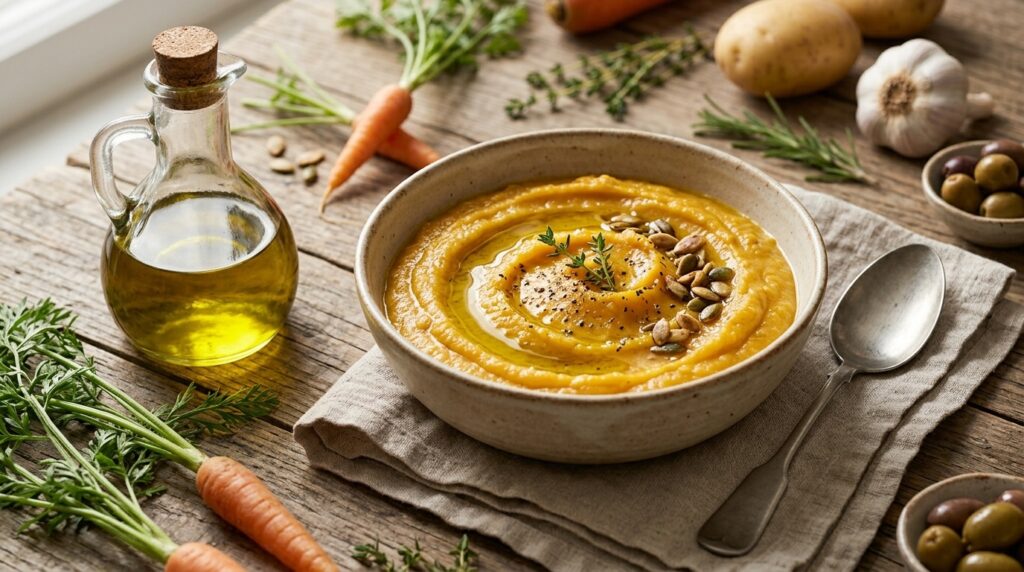 Zeytinyağlı Sebze Püresi Kalori Değerleri ve Besin İçeriği