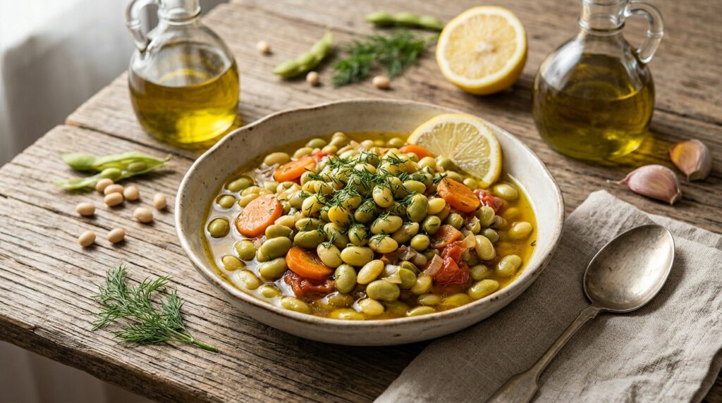 Zeytinyağlı Soya Fasulyesi Yemeği Kaç Dakikada Pişer?